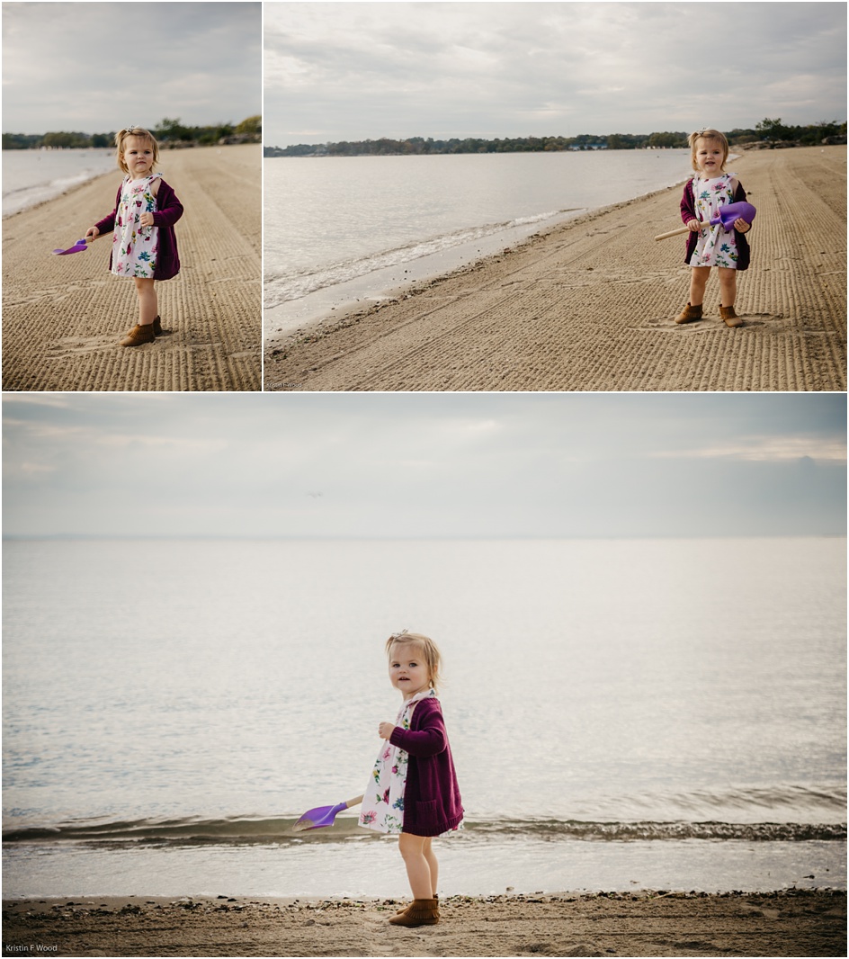 Toddler photos at the beach in Fairfield County CT
