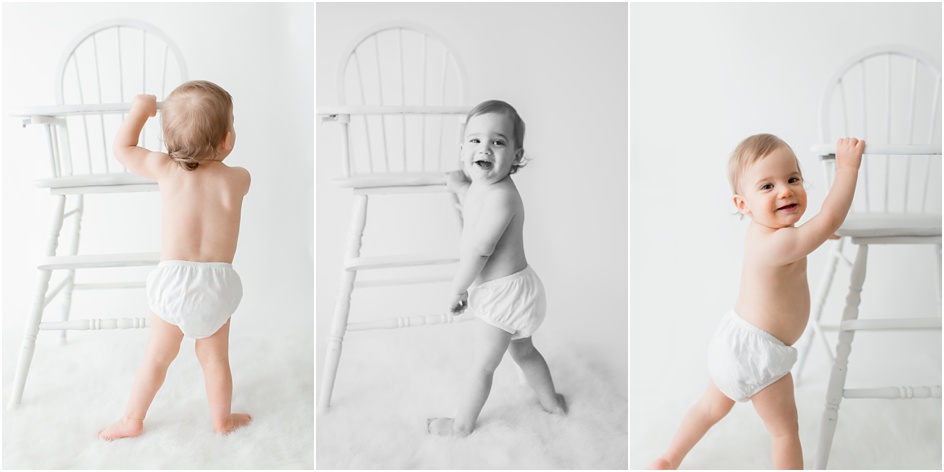 Baby First Birthday Portraits Fairfield County Studio Photography