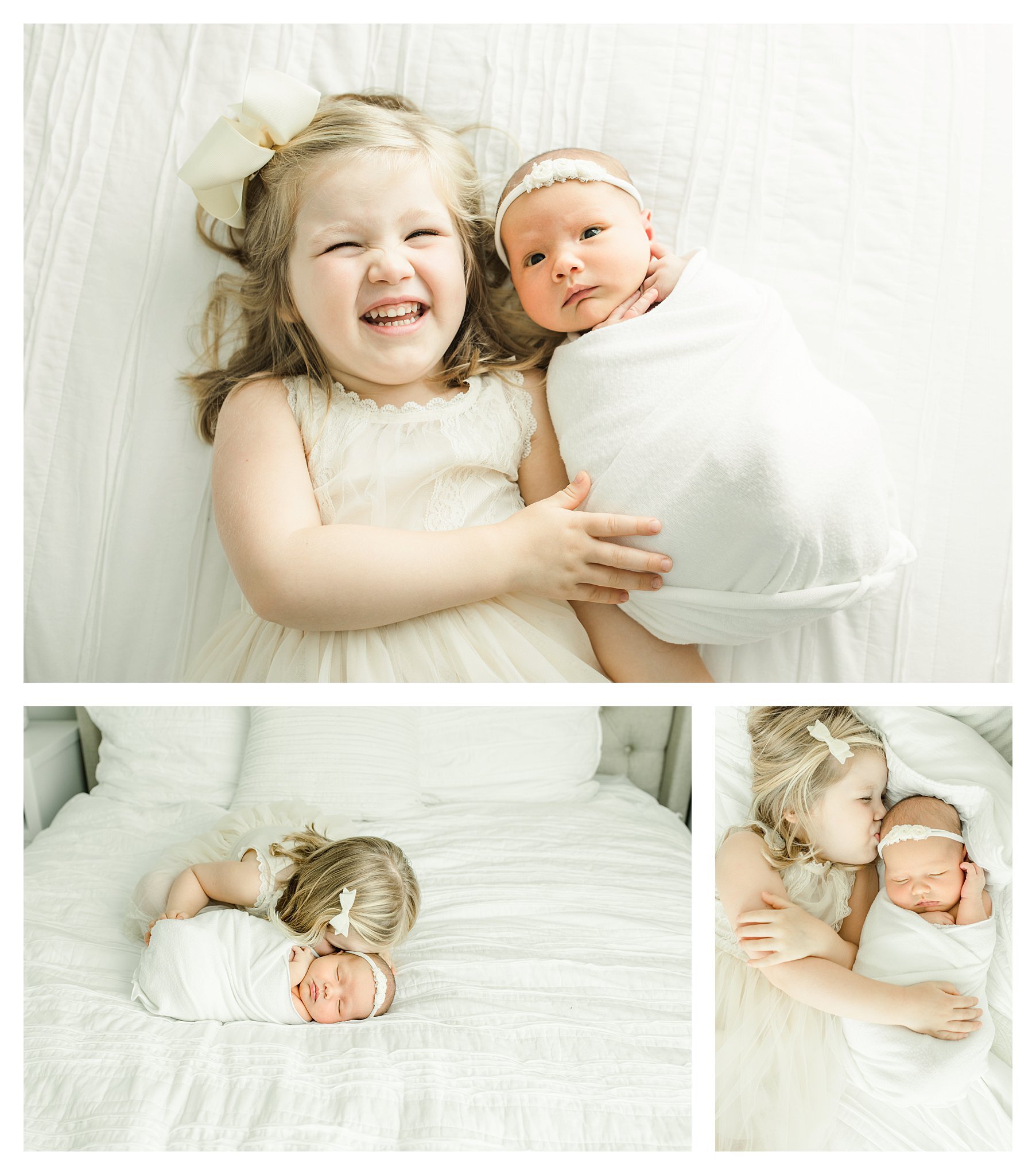 Connecticut Newborn Photographer sibling images