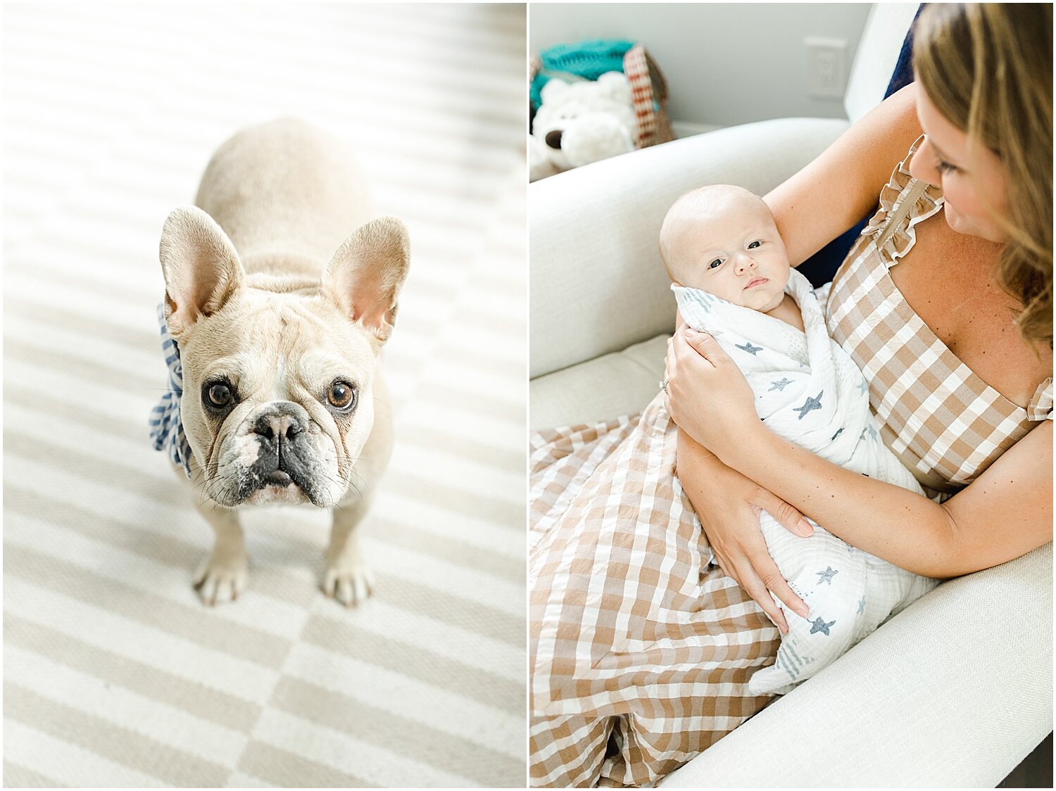 New Canaan Connecticut In Home Newborn Session | Kristin Wood Photography