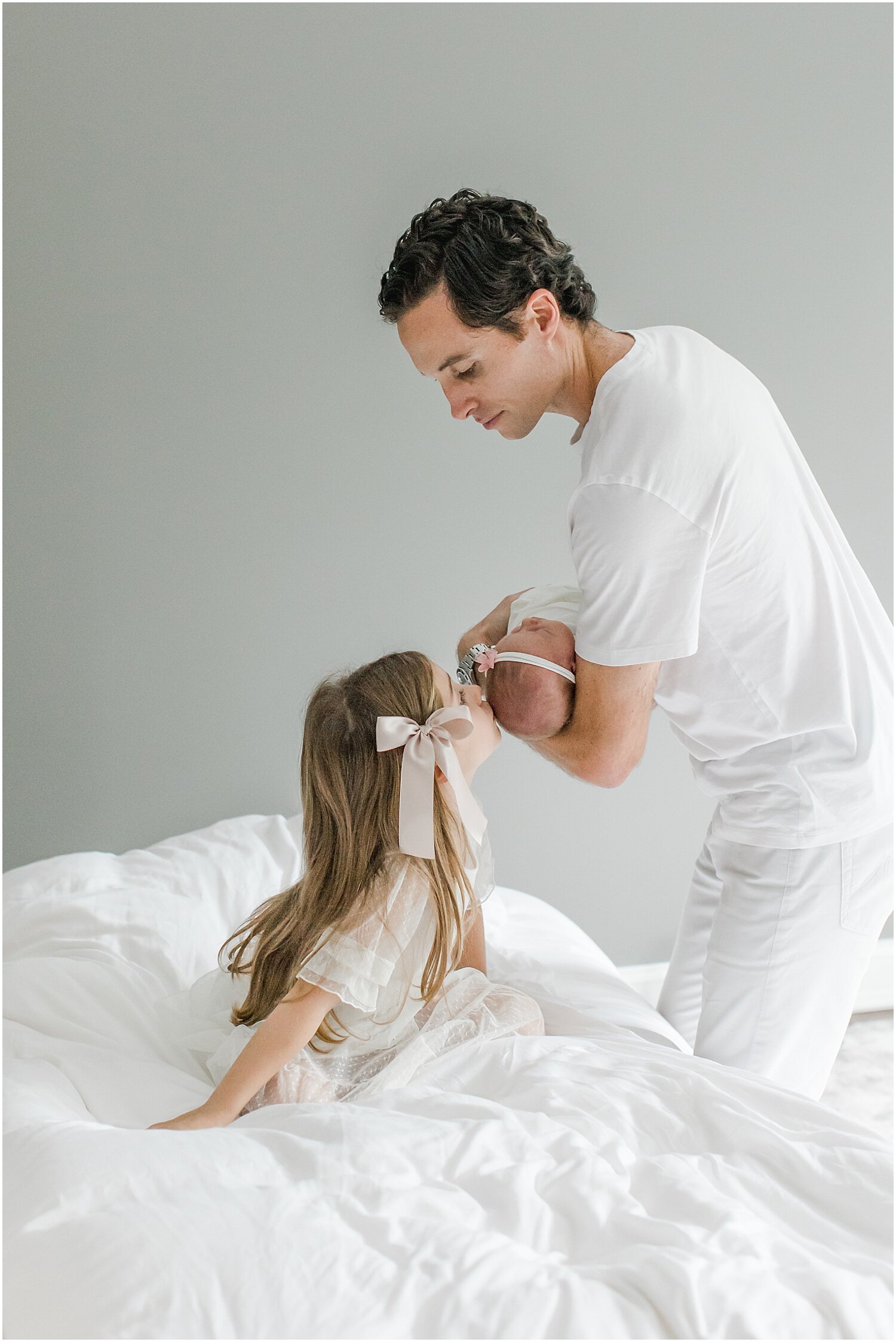 Rye, NY in-home newborn session. Photos by Kristin Wood Photography. 