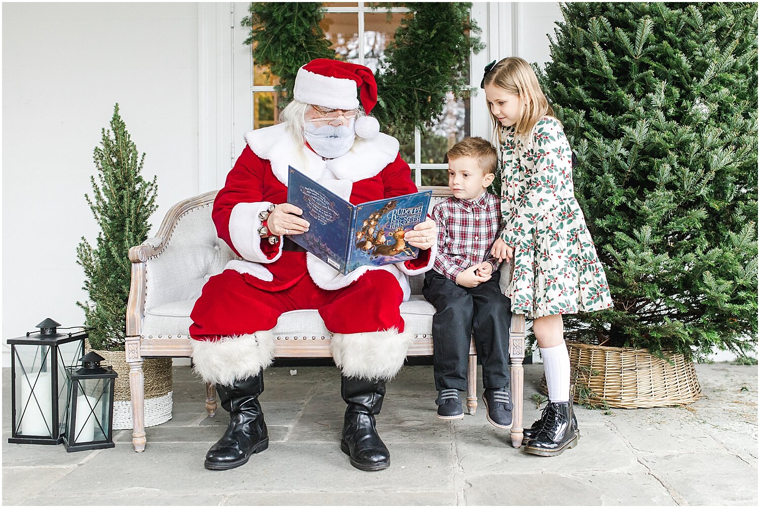 Photos with Santa in Darien, CT | Best Connecticut Santa Experience | Kristin Wood Photography