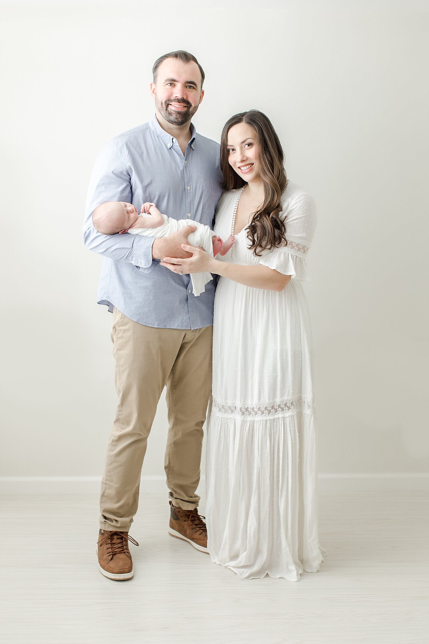 First family portrait | Kristin Wood Photography