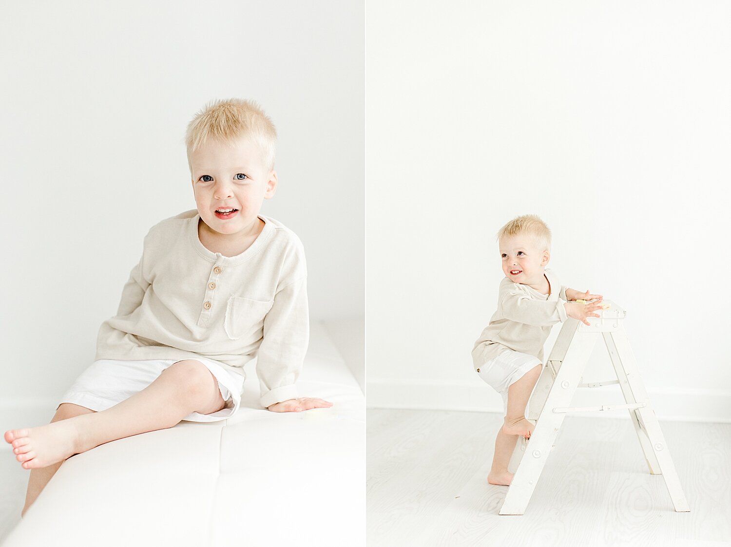 Toddler photos in studio in Westport, CT. Photos by Kristin Wood Photography.