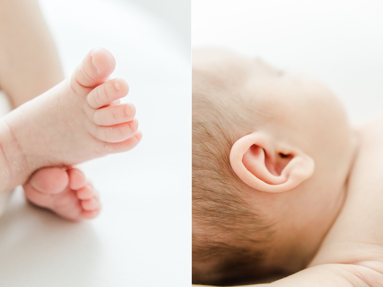 Newborn baby details | Kristin Wood Photography