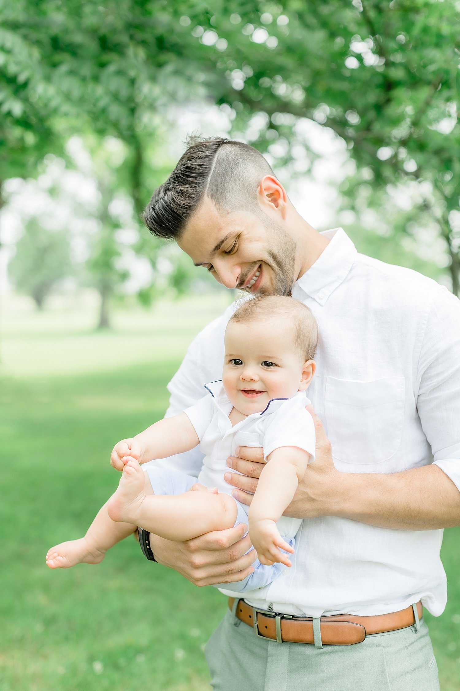 Dad and his boy | Kristin Wood Photography
