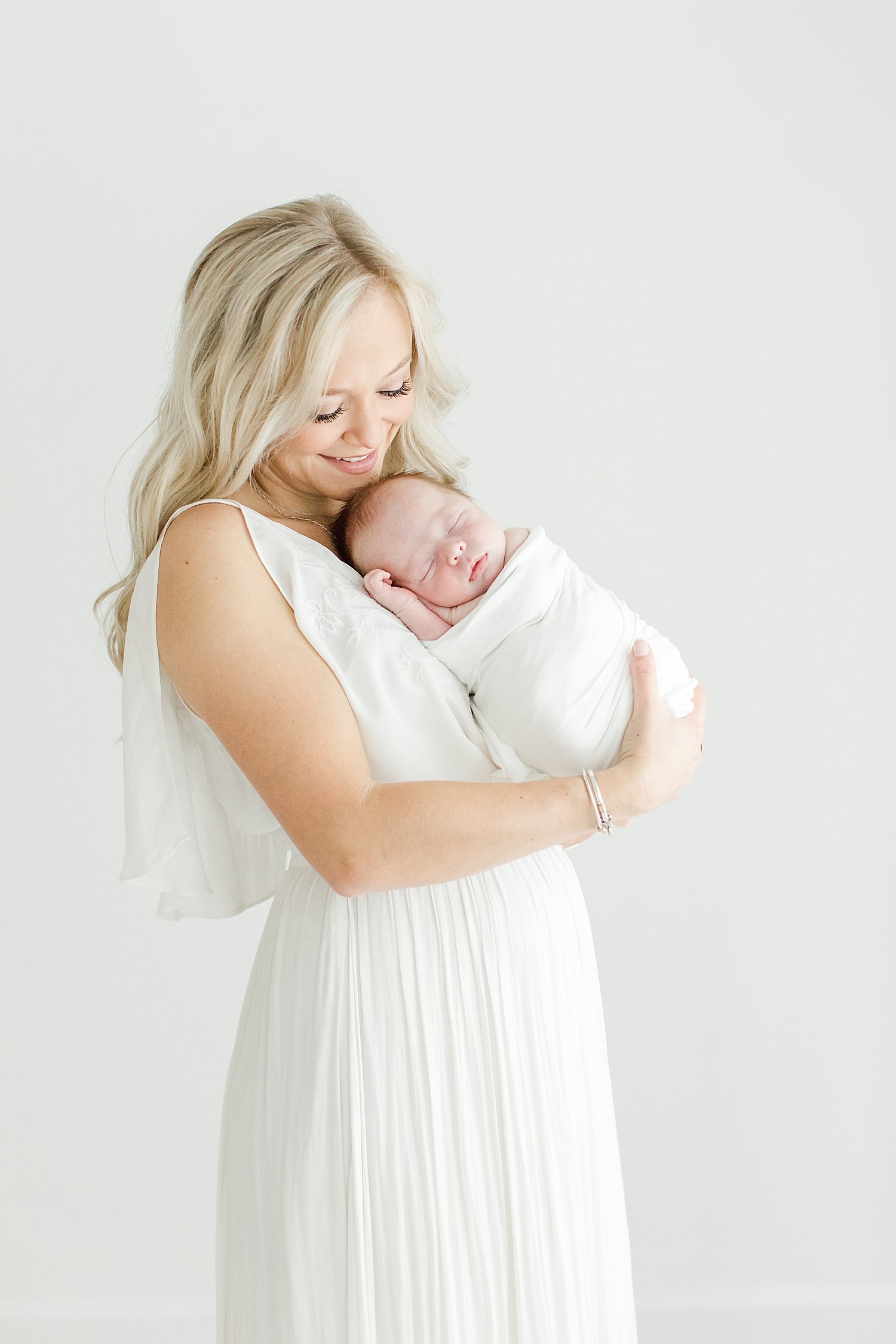 Studio newborn session with Fairfield County, CT Photographer, Kristin Wood Photography.