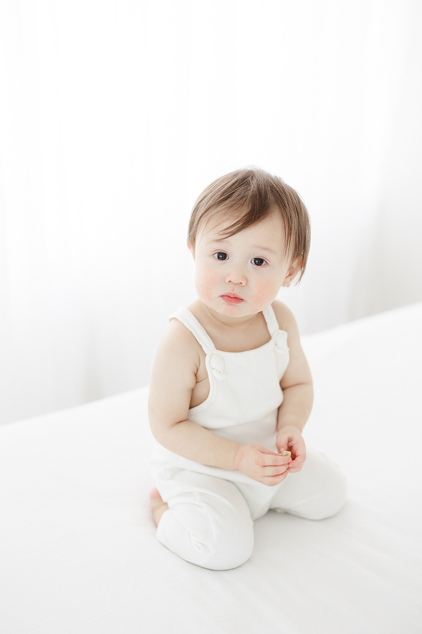 One year old photoshoot in studio in Westport, CT | Kristin Wood Photography
